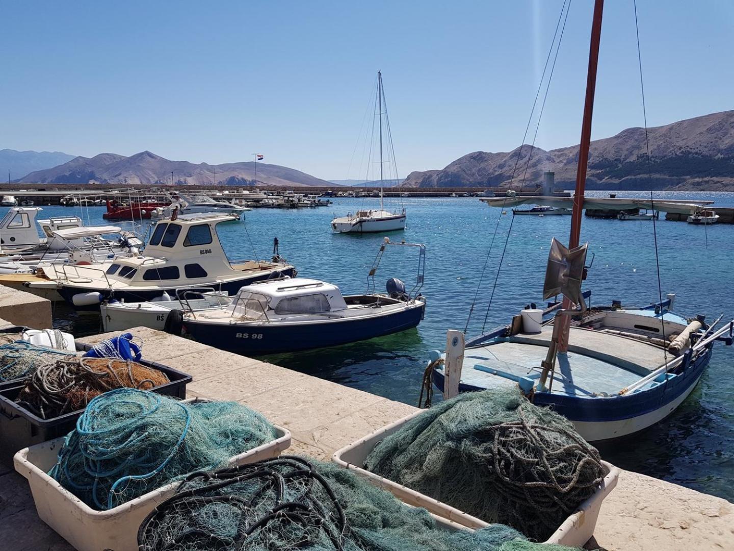 Apartments Bugi Baška Eksteriør billede